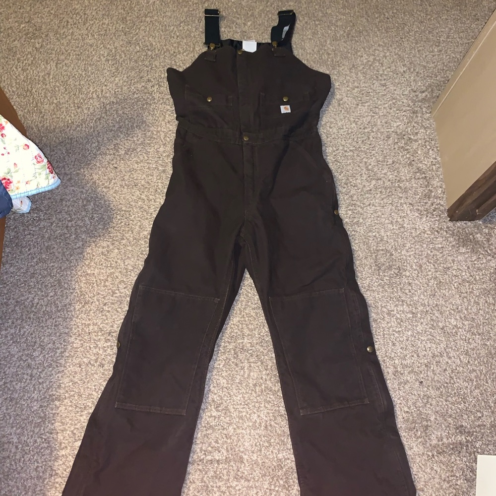 Carhartt women’s insulated overall bibs